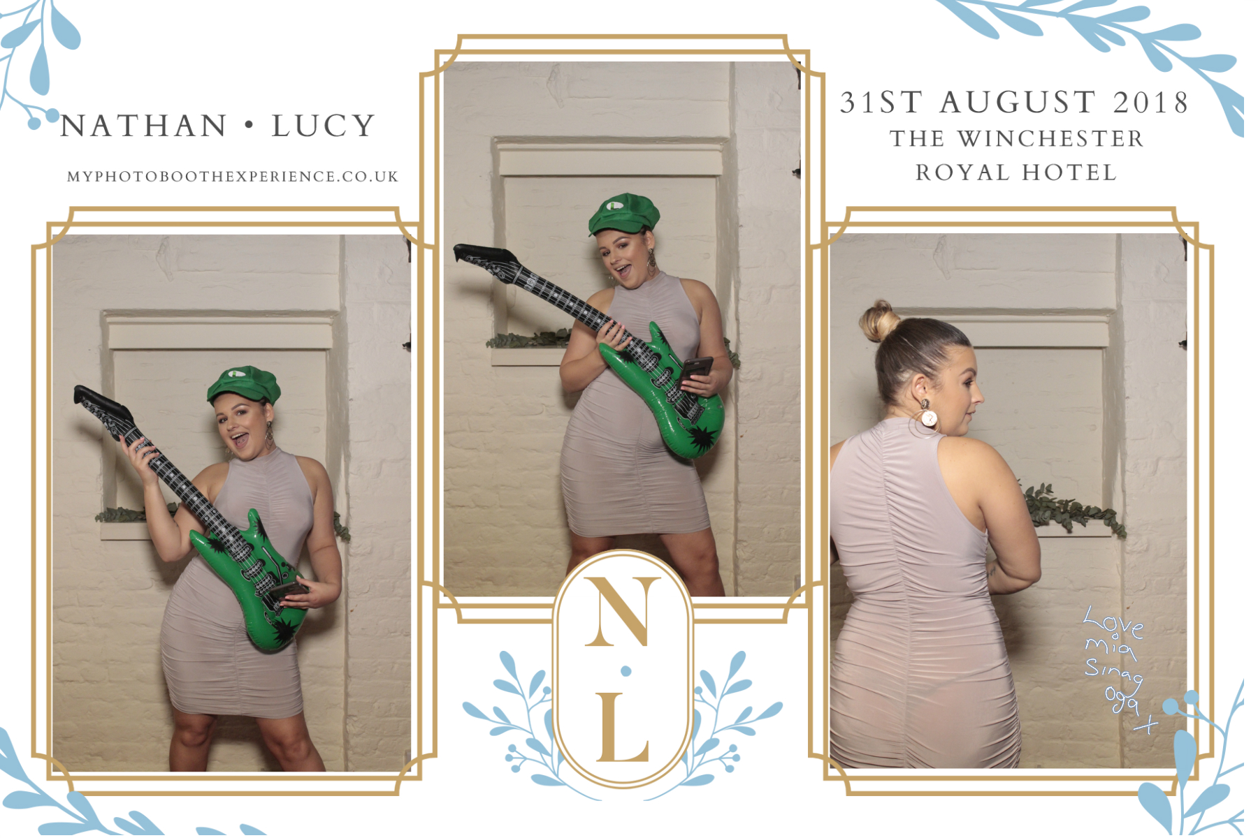 Nathan and Lucy’s wedding  | View more photos from the event at gallery.myphotoboothexperience.co.uk/u/MyPhotoBoothExperienceLtd/Nathan-and-Lucy’s-wedding